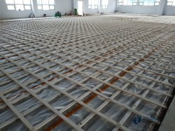 實(shí)木地板籃球場(chǎng)