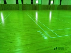 45度斜鋪龍骨體育地板貴不貴